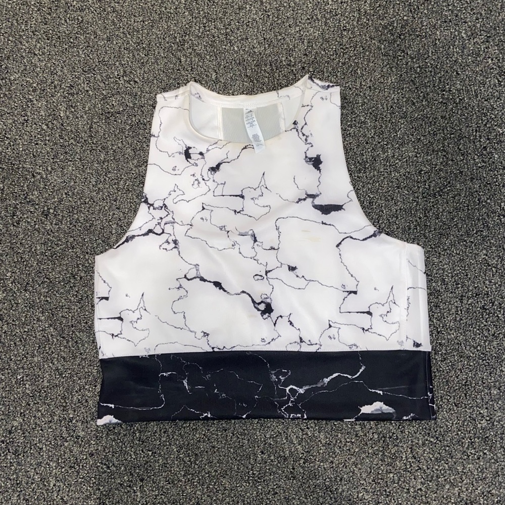 Adidas athletic crop top
